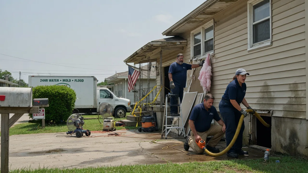 Water Damage Repair in Pembroke, NC near me